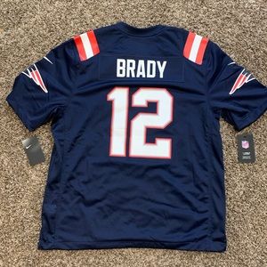 New England Patriots Tom Brady jersey